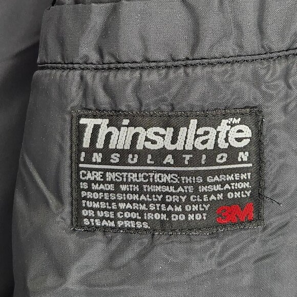 Pendleton Jacket Mens 2XL Gray Wool Thinsulate Vintage USA Bomber Harrington - Picture 14 of 16